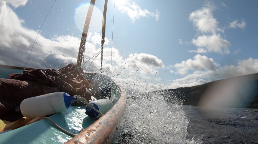 Splashing down Loch Lomond